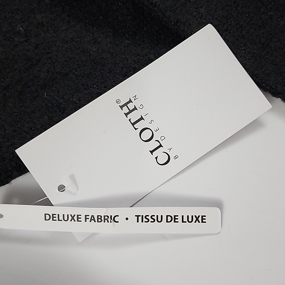 CLOTH by Design Women's Black High Low V-Neck Knit Soft Sweater Size Medium - Picture 6 of 11